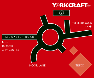 location map of yorkcraft